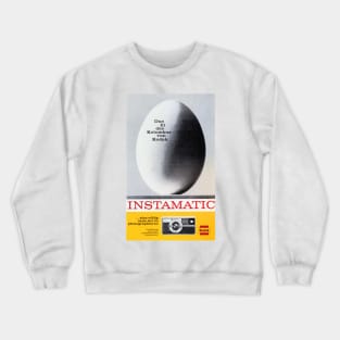 KODAK INSTAMATIC Camera Retro German Advertising circa 1963 Crewneck Sweatshirt